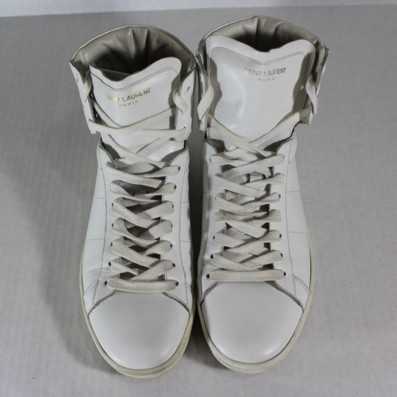 Saint Laurent SL/01H High Top Sneakers 315486 M367 - Picture 2 of 8